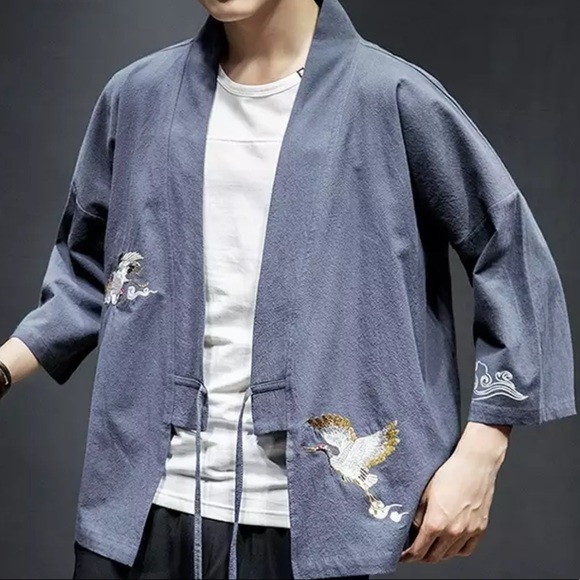 Mens kimono top - Picture 3 of 5